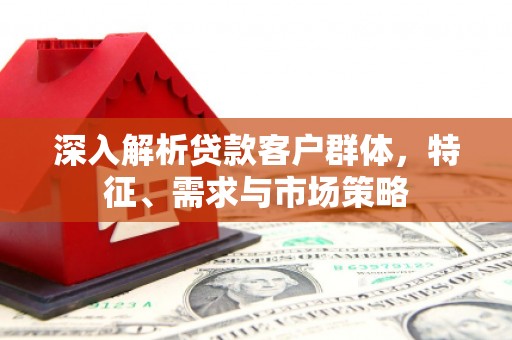 蒙城深入解析贷款客户群体，特征、需求与市场策略