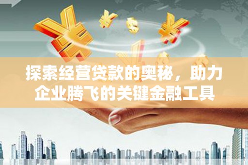 万全探索经营贷款的奥秘，助力企业腾飞的关键金融工具