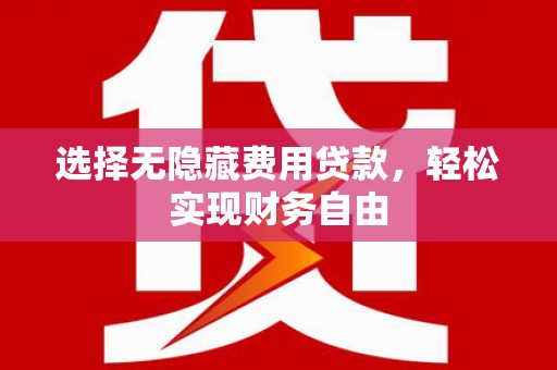里港选择无隐藏费用贷款，轻松实现财务自由