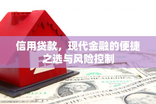 扎赉特旗信用贷款，现代金融的便捷之选与风险控制