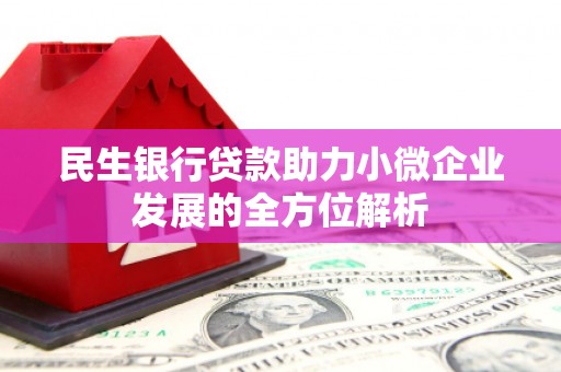 渭城民生银行贷款助力小微企业发展的全方位解析