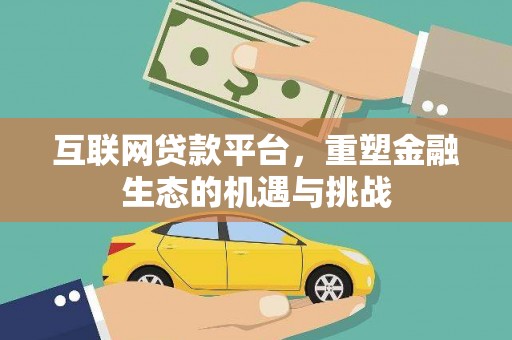 漯河互联网贷款平台，重塑金融生态的机遇与挑战