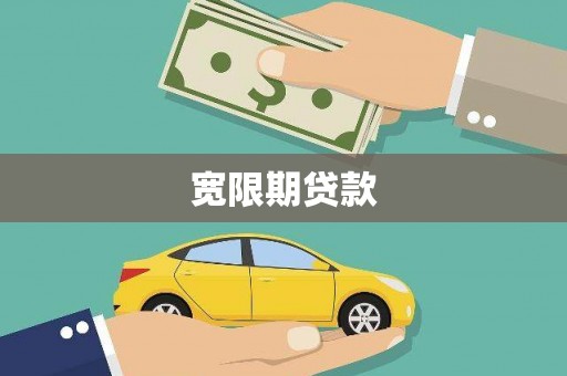 沧县宽限期贷款