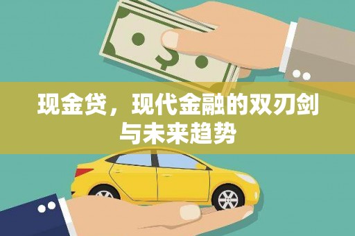 苑里现金贷，现代金融的双刃剑与未来趋势
