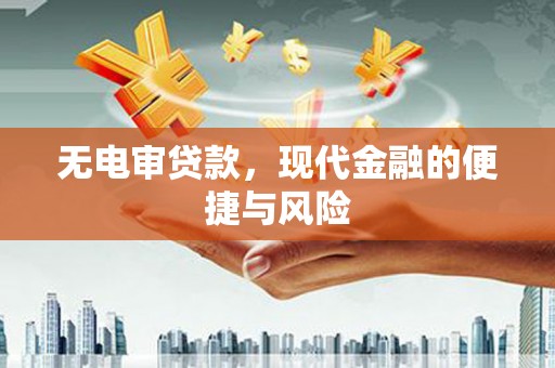漳州无电审贷款，现代金融的便捷与风险