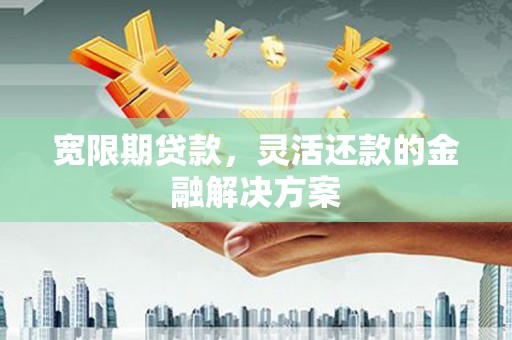 浪卡子宽限期贷款，灵活还款的金融解决方案