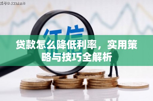 天台贷款怎么降低利率，实用策略与技巧全解析