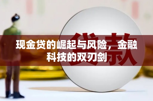 和平现金贷的崛起与风险，金融科技的双刃剑