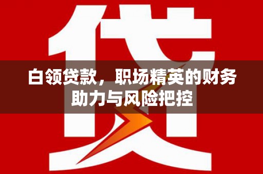 复兴白领贷款,职场精英的财务助力与风险把控 复兴白领贷款,职场精英的财务助力与风险把控